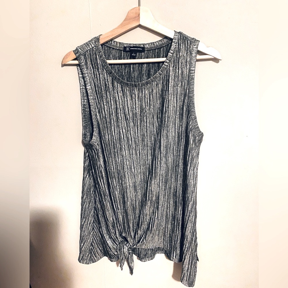I.N.C. Shimmer Top